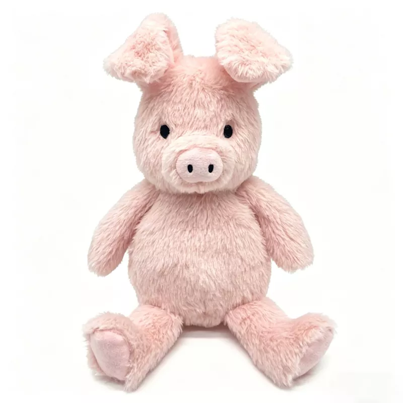 Schattig roze varkensknuffeldier